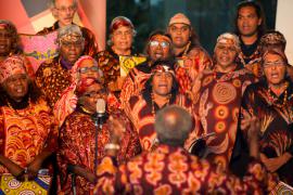 The Central Australian Women’s Choir.