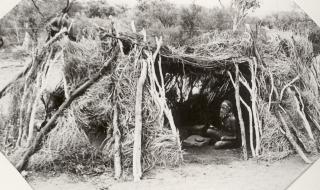 Aboriginal wurley-traditional hut